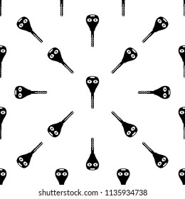 Clave De Coche Con Alarma Ilustración De Arte De Vector De Patrón Sin Marcas