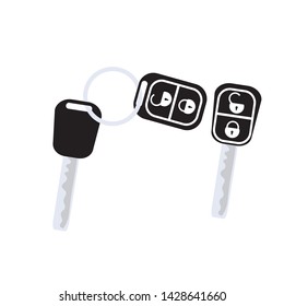 Car Key and of the alarm system.