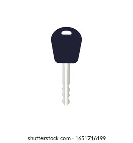 Car Key alarm system on white background. Vector illustration in trendy flat style. EPS 10.