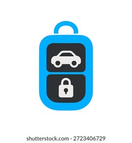 A car key fob icon inside a rounded square.