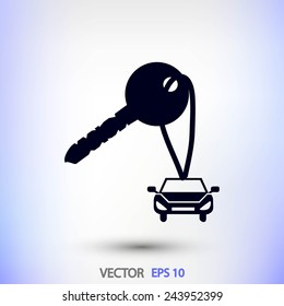 Car key icon