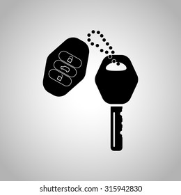 Car Key Icon