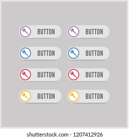Car key icon - Free vector icon