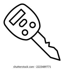 Car Key icon vector image. Can also be used for web apps, mobile apps and print media.