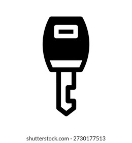 Car Key Icon Vector Symbol Design Illustration