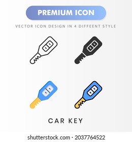 car key icon for your website design, logo, app, UI. Vector graphics illustration and editable stroke.