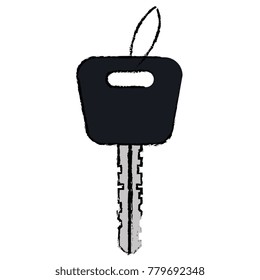 car key isolated icon