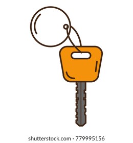 car key isolated icon