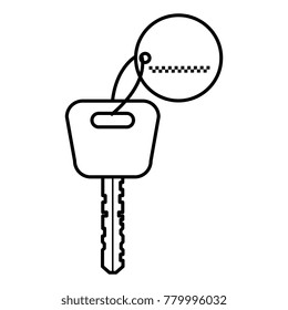 car key isolated icon