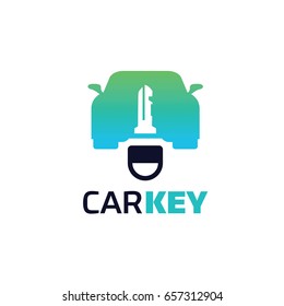 Car Key Logo Template Designs