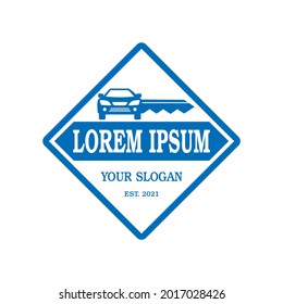car key logo , transportation logo 