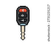 CAR KEY REMOTE PIXEL ART