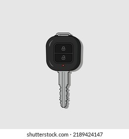 Car key stock vector illustration