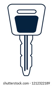 Car key symbol