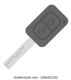 
Car key symbolizing car dealership 
