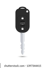 Car key vector design illustration isolated on white background