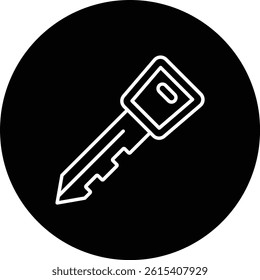 Car Key vector icon. Can be used for printing, mobile and web applications.