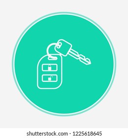 Car key vector icon sign symbol