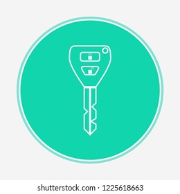 Car key vector icon sign symbol