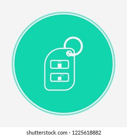 Car key vector icon sign symbol
