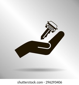 car key vector illustration