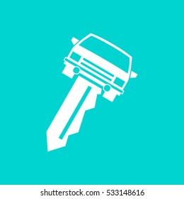 car key vector illustration