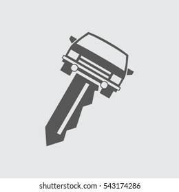 car key vector illustration