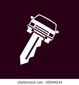 car key vector illustration