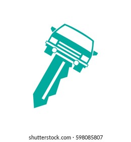car key vector illustration