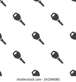 car key, vector seamless pattern, Editable can be used for web page backgrounds, pattern fills  