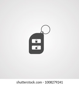Car key vector sign symbol icon