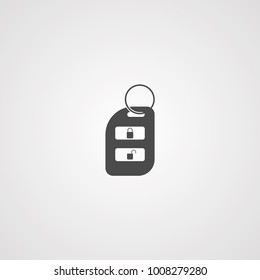Car key vector sign symbol icon