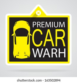 car label info