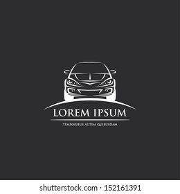 Car label - vector illustration