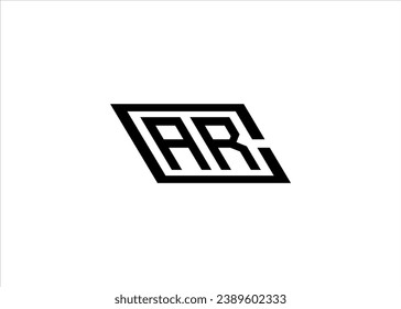 Car letter logo creative design with shield style vector image.