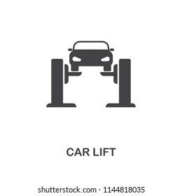Car Lift creative icon. Simple element illustration. Car Lift concept symbol design from car parts collection. Can be used for web, mobile, web design, apps, software, print