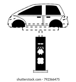 car lift machine icon