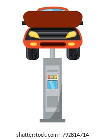 car lift machine icon