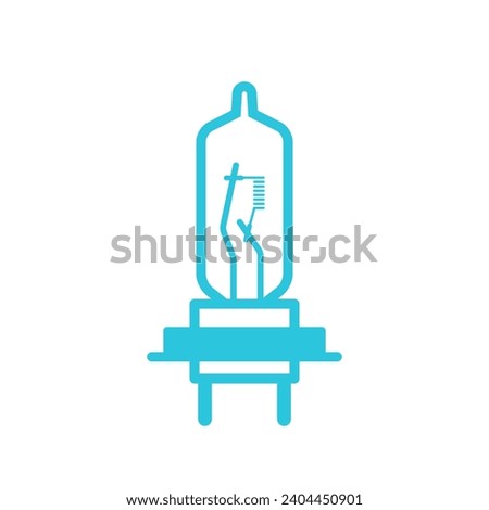Car light bulb, from Blue icon set