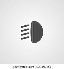 Car light icon