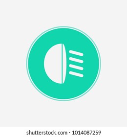 Car light icon