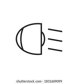 Car light icon design. vector illustration