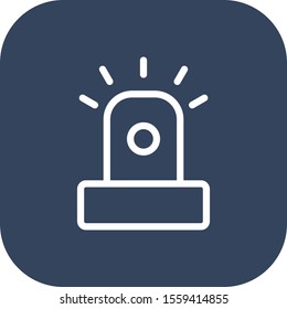 Car light icon isolated on background
