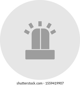 Car light icon isolated on background
