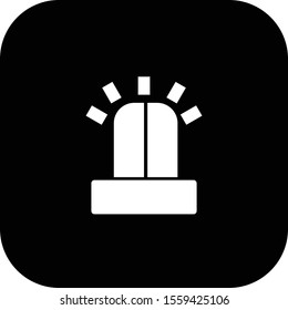 Car light icon isolated on background
