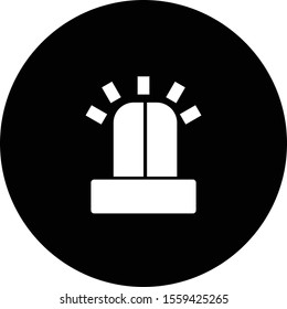 Car light icon isolated on background
