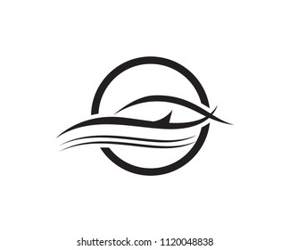 Car line black logo 