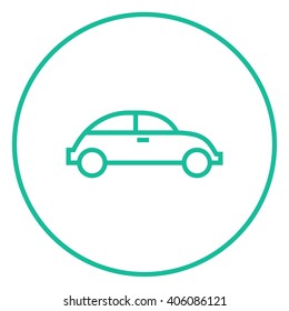 Car line icon.