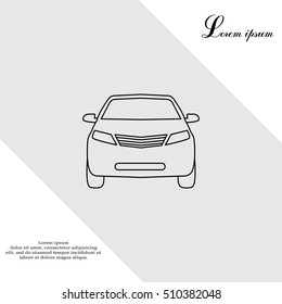 Car line icon