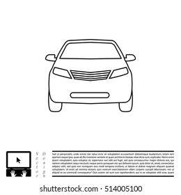 Car line icon